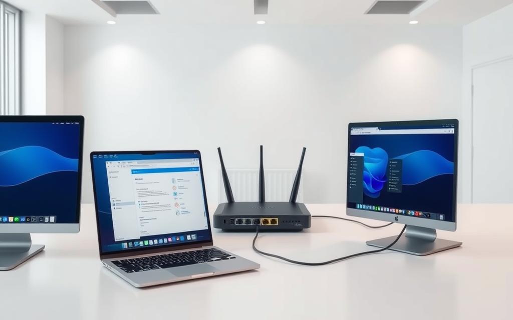 how to share network to another computer