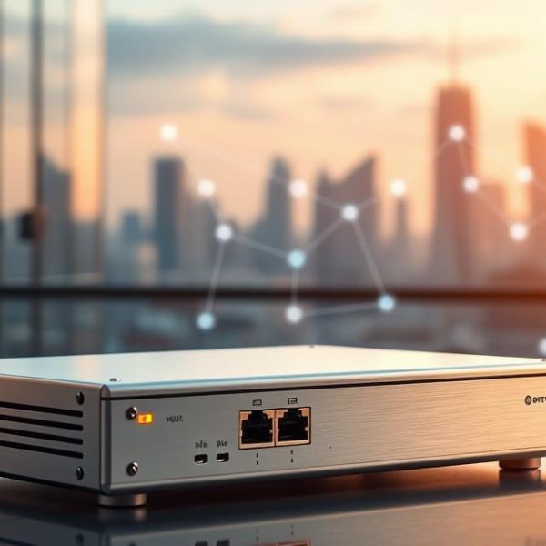 what device sends signals from a computer onto a network