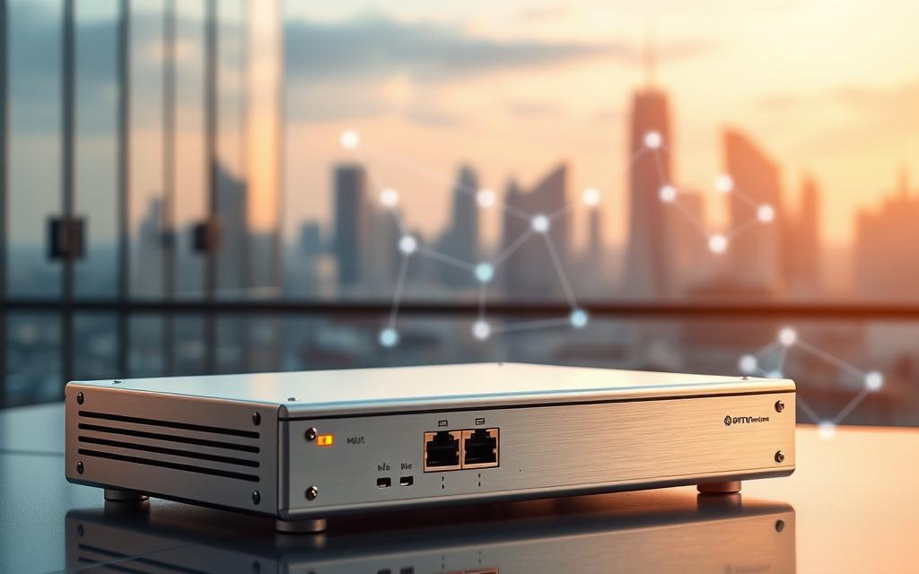 what device sends signals from a computer onto a network