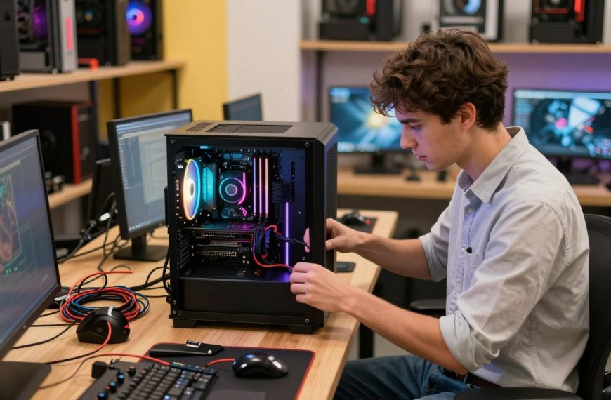 how to start a PC building business